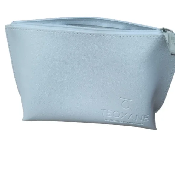 3/$25 WHITE Teoxane Makeup Pouch - Picture 2 of 5